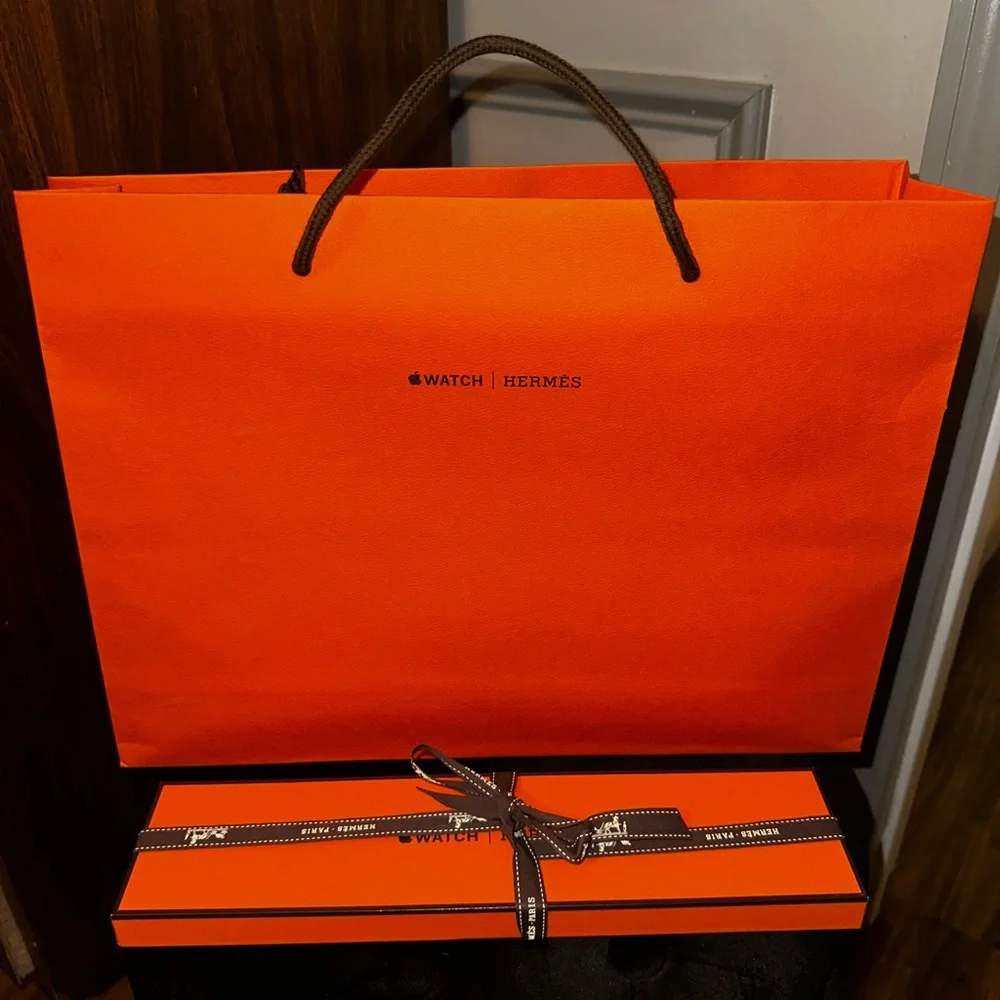 Hermès Orange Sport Band for Apple Watch - Unisex One Size